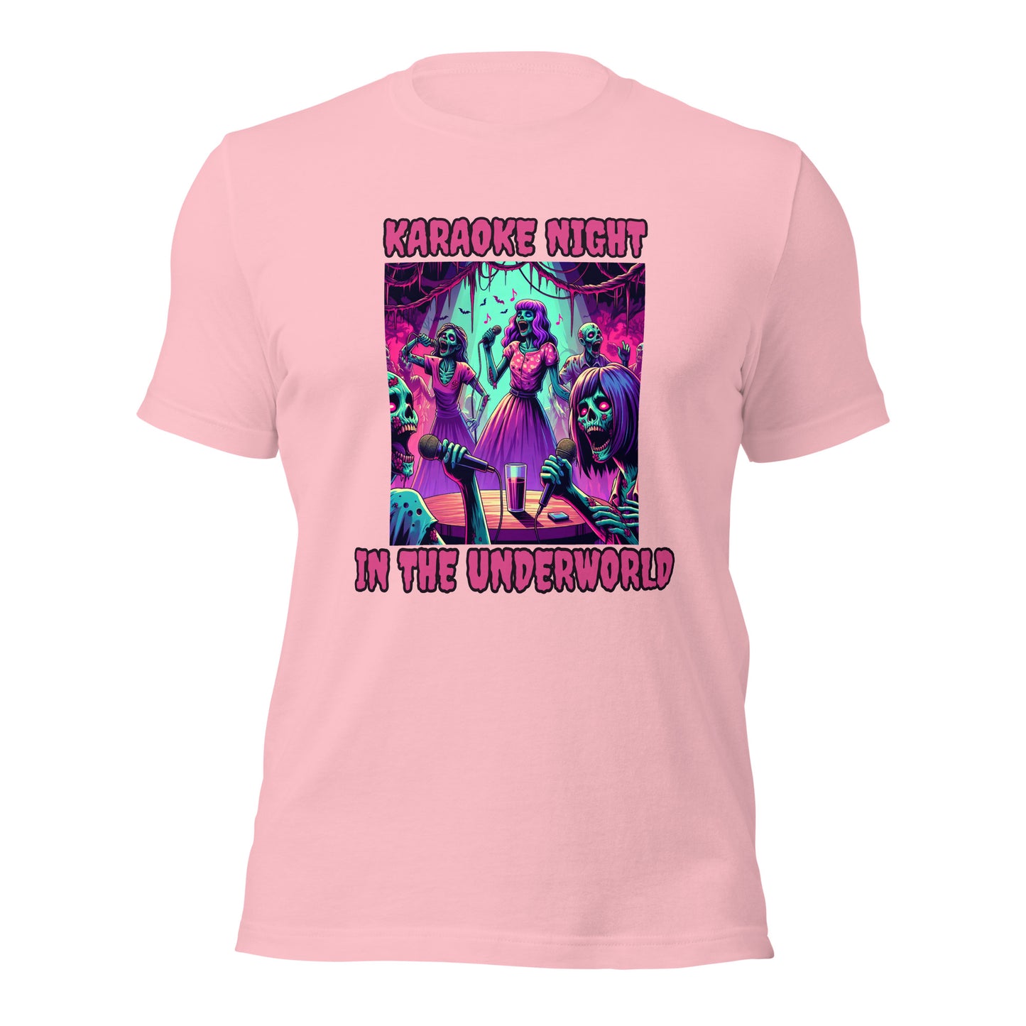 Karaoke Night In The Underworld | Goth Zombie Unisex t-shirt