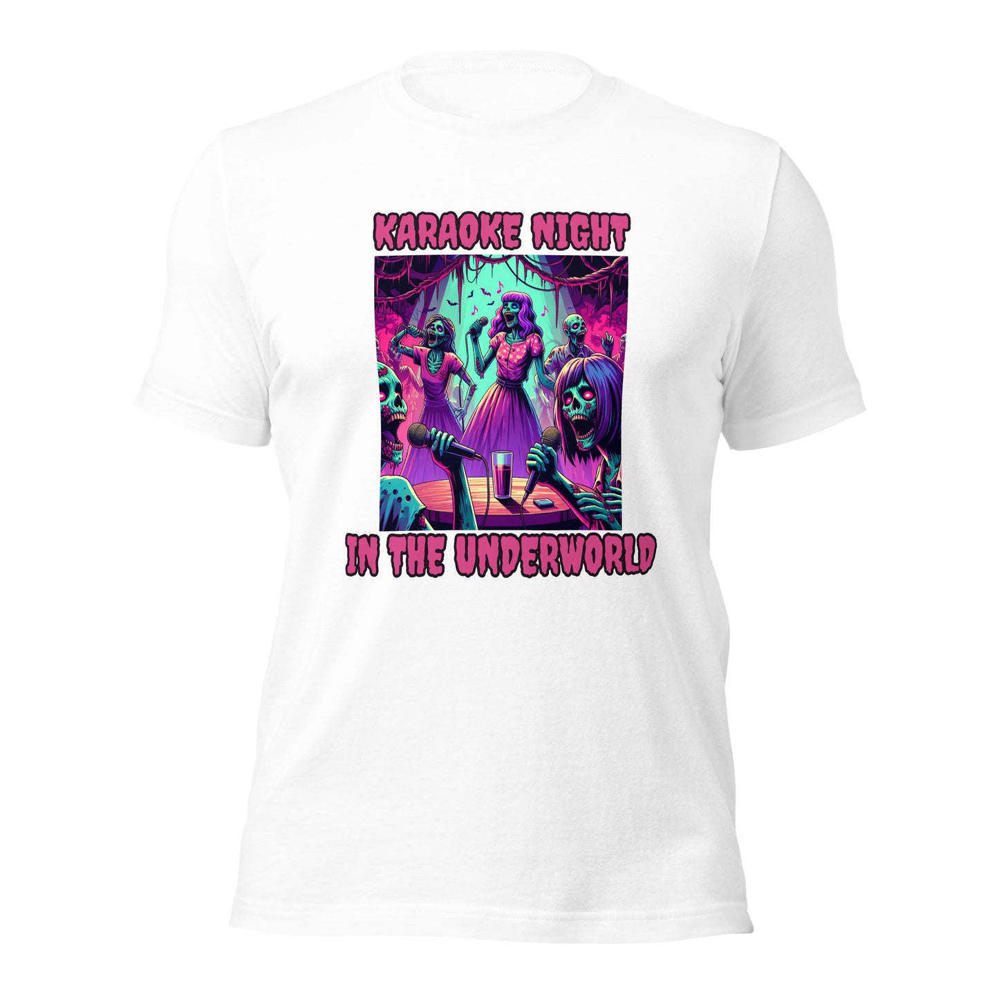 Karaoke Night In The Underworld | Goth Zombie Unisex t-shirt