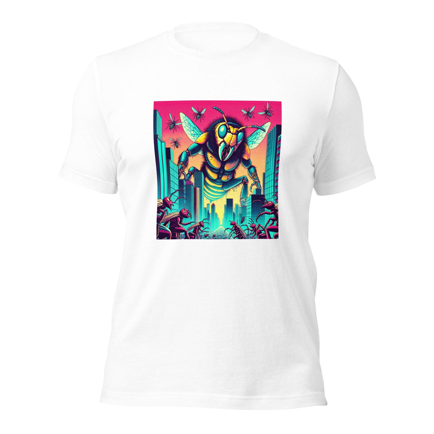 Attack Of The Giant Man Eating Hornets | Weird Unisex t-shirt