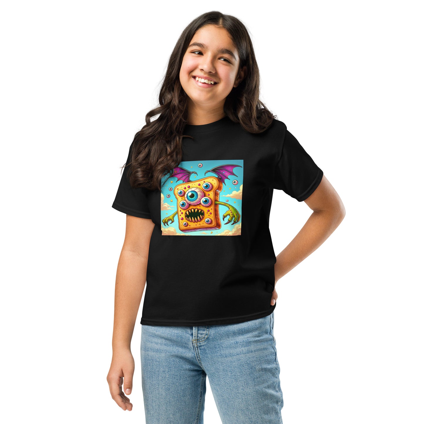 Flying Butter Toast Monster | Weird Youth classic tee