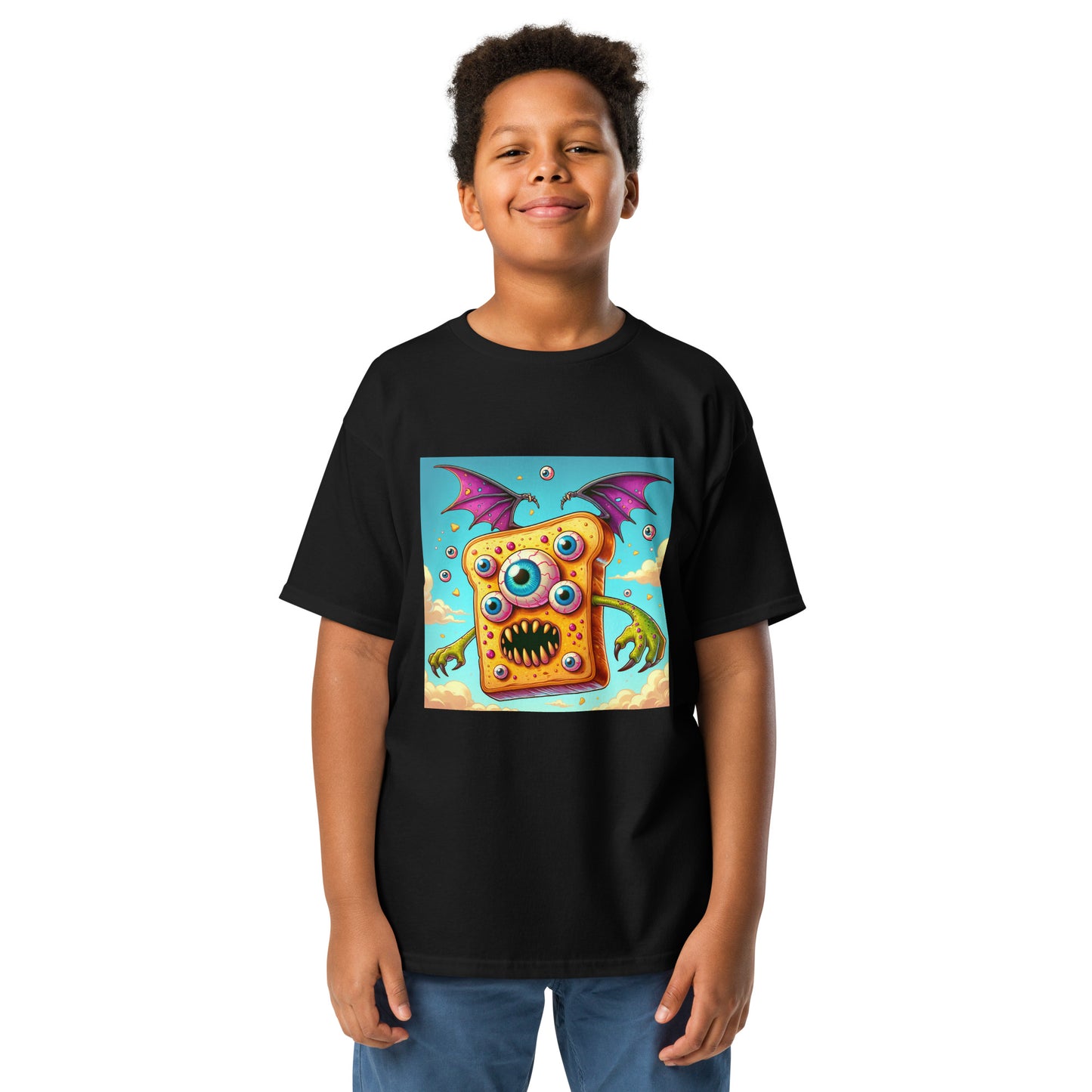 Flying Butter Toast Monster | Weird Youth classic tee