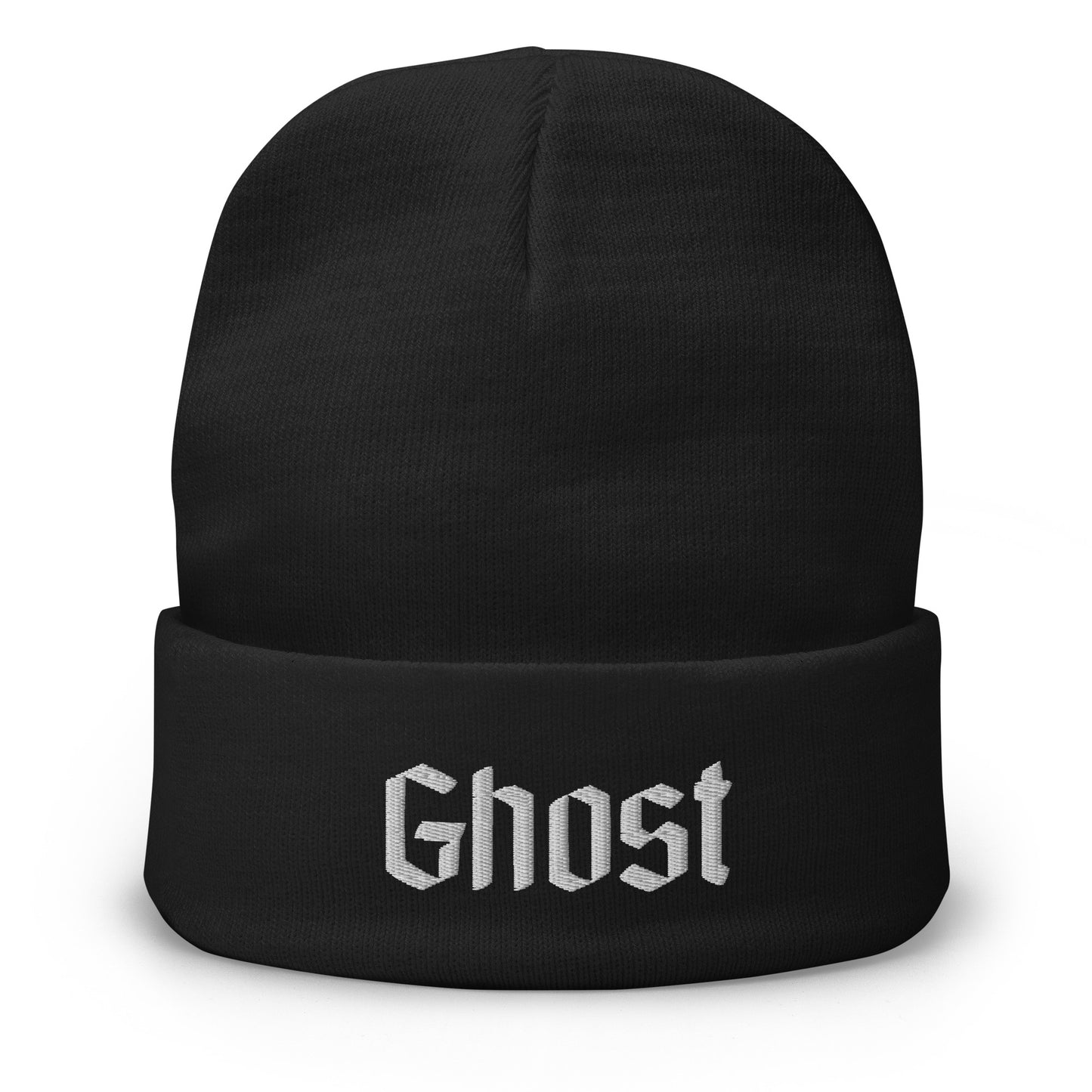 Ghost Embroidered Beanie